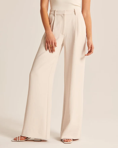 VL Collection - Elegante Wide-Leg Broek met Hoge Taille