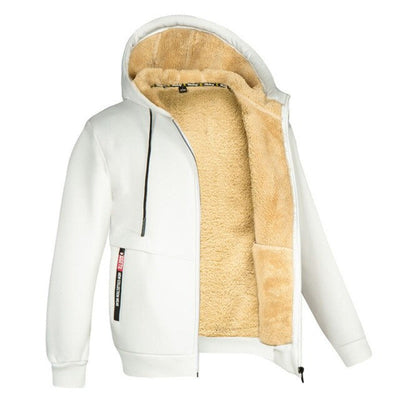 Van Leeuwen - Calvin | Heren Zip-Up Hoodie met Zachte Fleecevoering