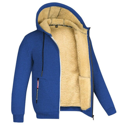 Van Leeuwen - Calvin | Heren Zip-Up Hoodie met Zachte Fleecevoering