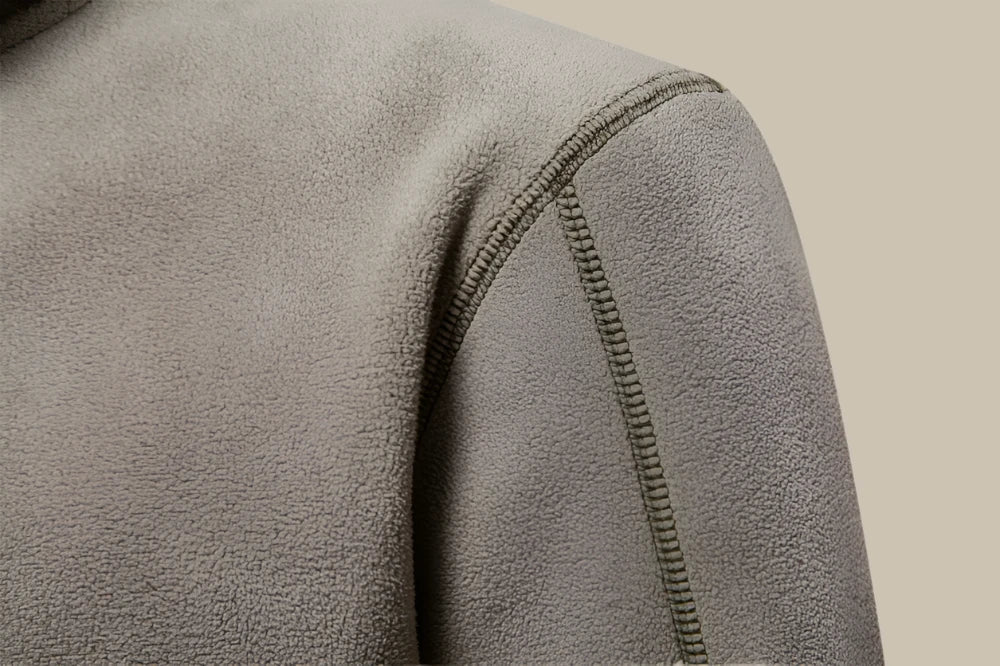 Van Leeuwen | Comfortabele fleece trui voor heren