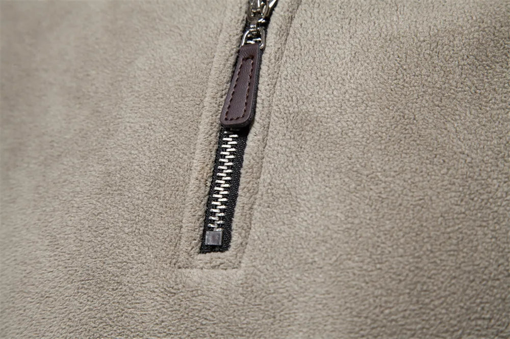 Van Leeuwen | Comfortabele fleece trui voor heren
