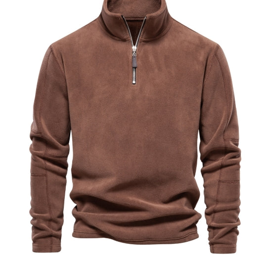 Van Leeuwen | Comfortabele fleece trui voor heren