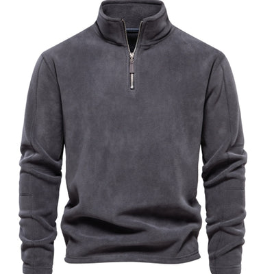Van Leeuwen | Comfortabele fleece trui voor heren