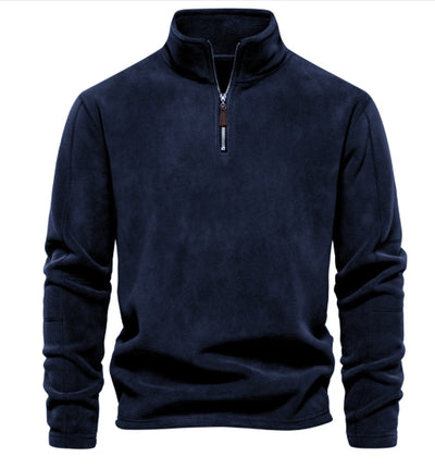 Van Leeuwen | Comfortabele fleece trui voor heren