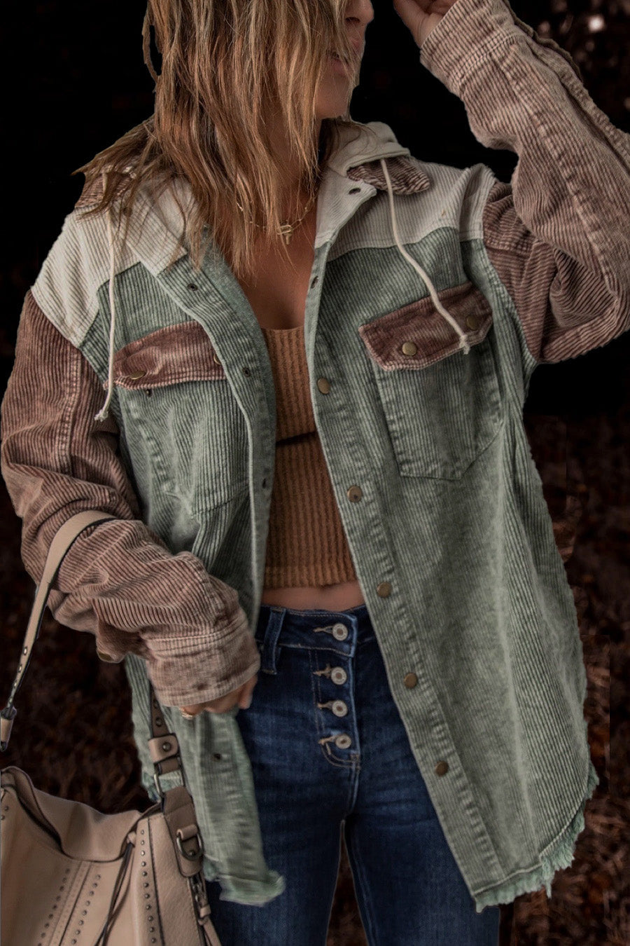 Van Leeuwen | Corduroy damesjack