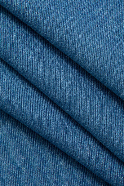 Dames Minimalistische gescheurde jeans met hoge taille