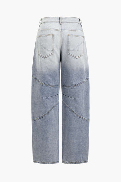 Damesjeans Modern Gewassen Denim
