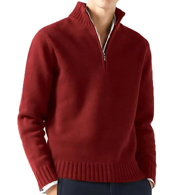Van Leeuwen Essentials - Half Zip Up Trui