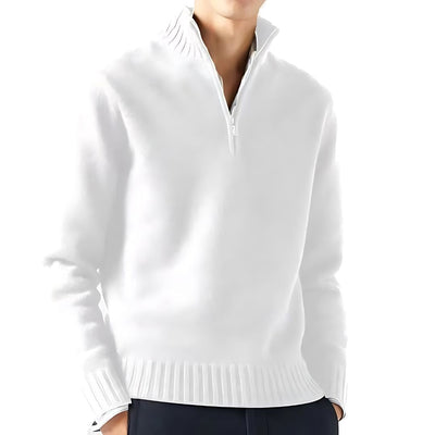 Van Leeuwen Essentials - Half Zip Up Trui