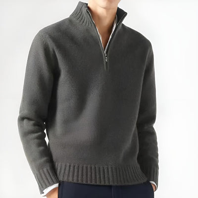 Van Leeuwen Essentials - Half Zip Up Trui