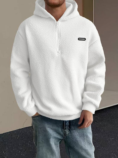 Van Leeuwen | Fleece Trui met Capuchon