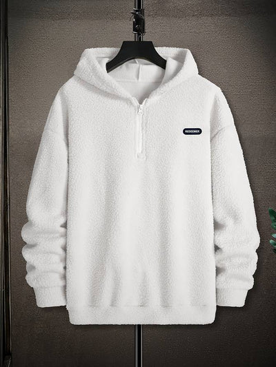 Van Leeuwen | Fleece Trui met Capuchon