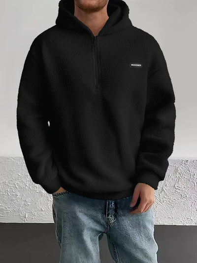 Van Leeuwen | Fleece Trui met Capuchon