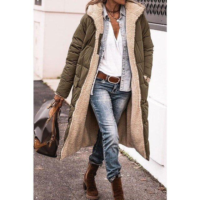 Van Leeuwen - Fleece Winterjas - Dames
