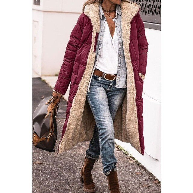 Van Leeuwen - Fleece Winterjas - Dames
