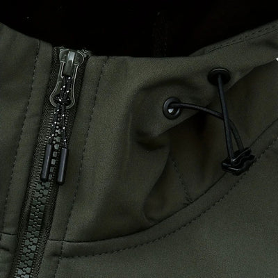 Van Leeuwen - Functioneel Softshell Herenjack met Waterafstotende Capuchon