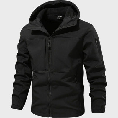Van Leeuwen - Functioneel Softshell Herenjack met Waterafstotende Capuchon