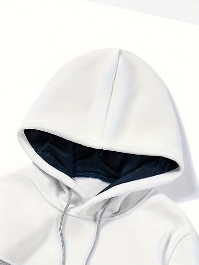 Van Leeuwen | Gestreepte hoodie in moderne stijl voor heren