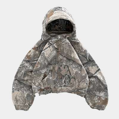 Van Leeuwen | Heren Hoodie Modern Camouflage