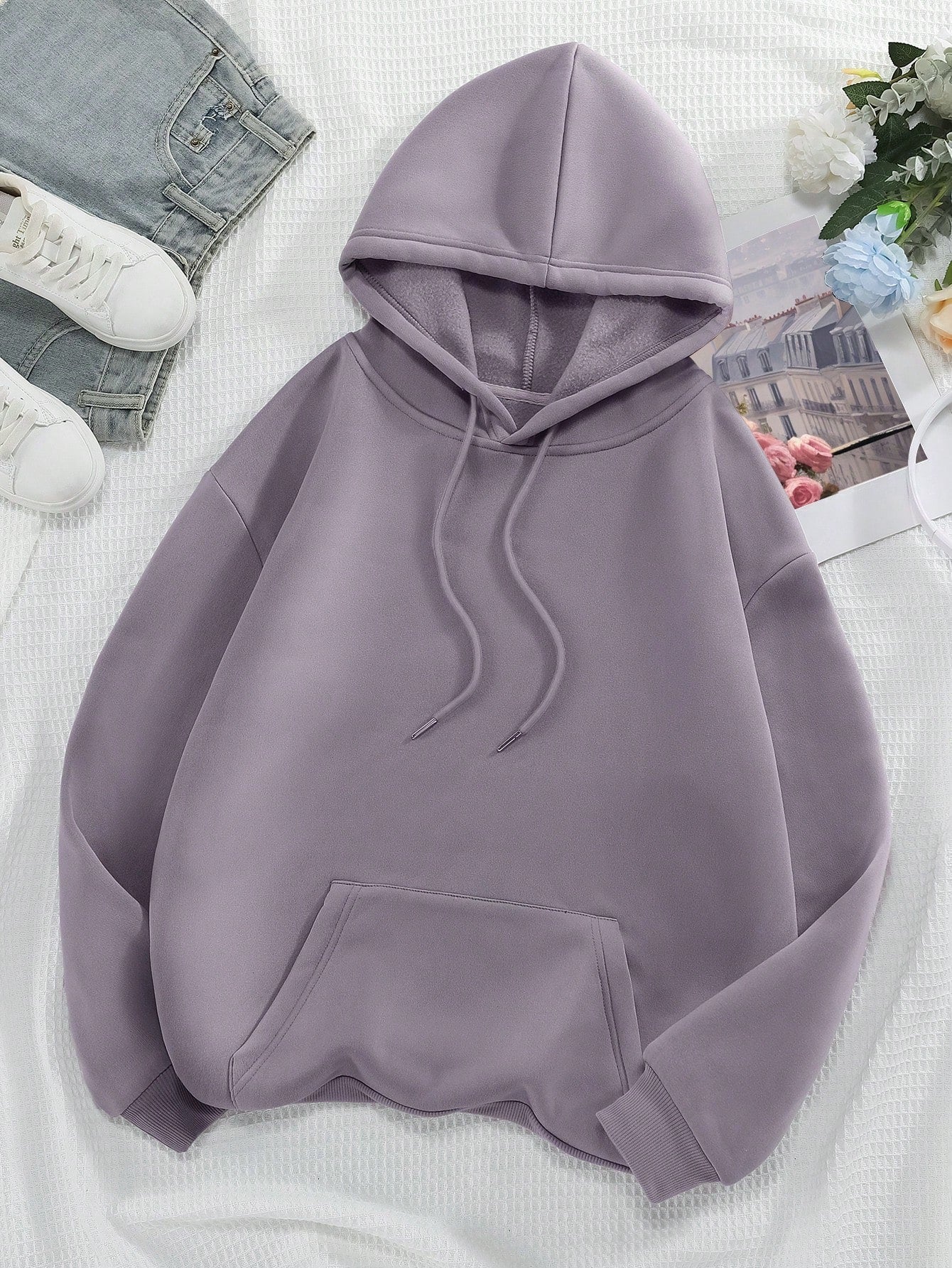 Van Leeuwen | Heren Minimalistische Kangoeroezak Hoodie