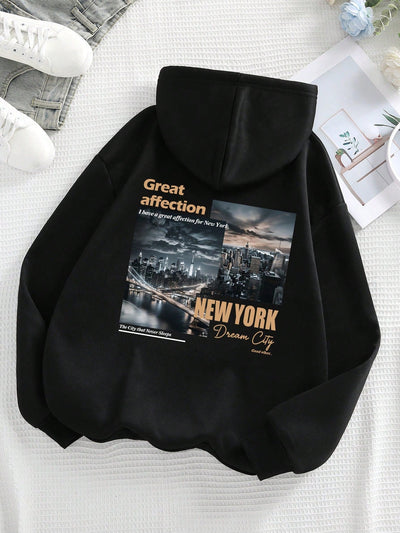 Van Leeuwen | Heren Minimalistische Kangoeroezak Hoodie