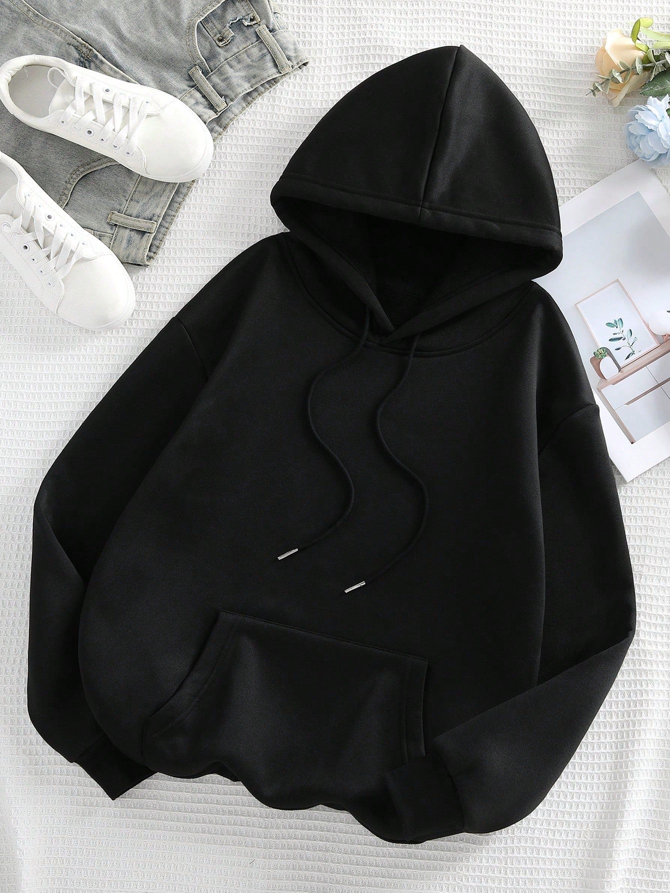 Van Leeuwen | Heren Minimalistische Kangoeroezak Hoodie