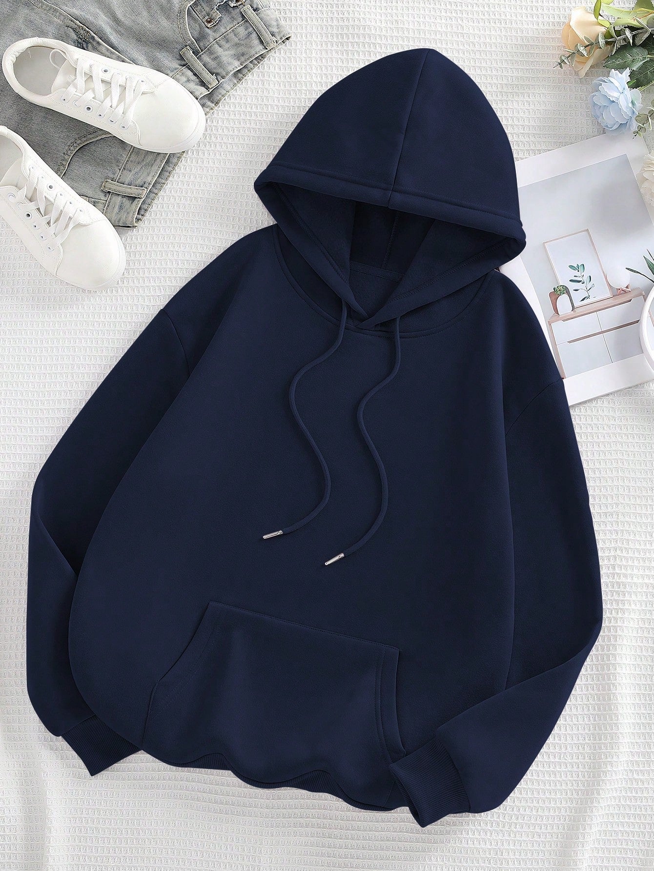 Van Leeuwen | Heren Minimalistische Kangoeroezak Hoodie