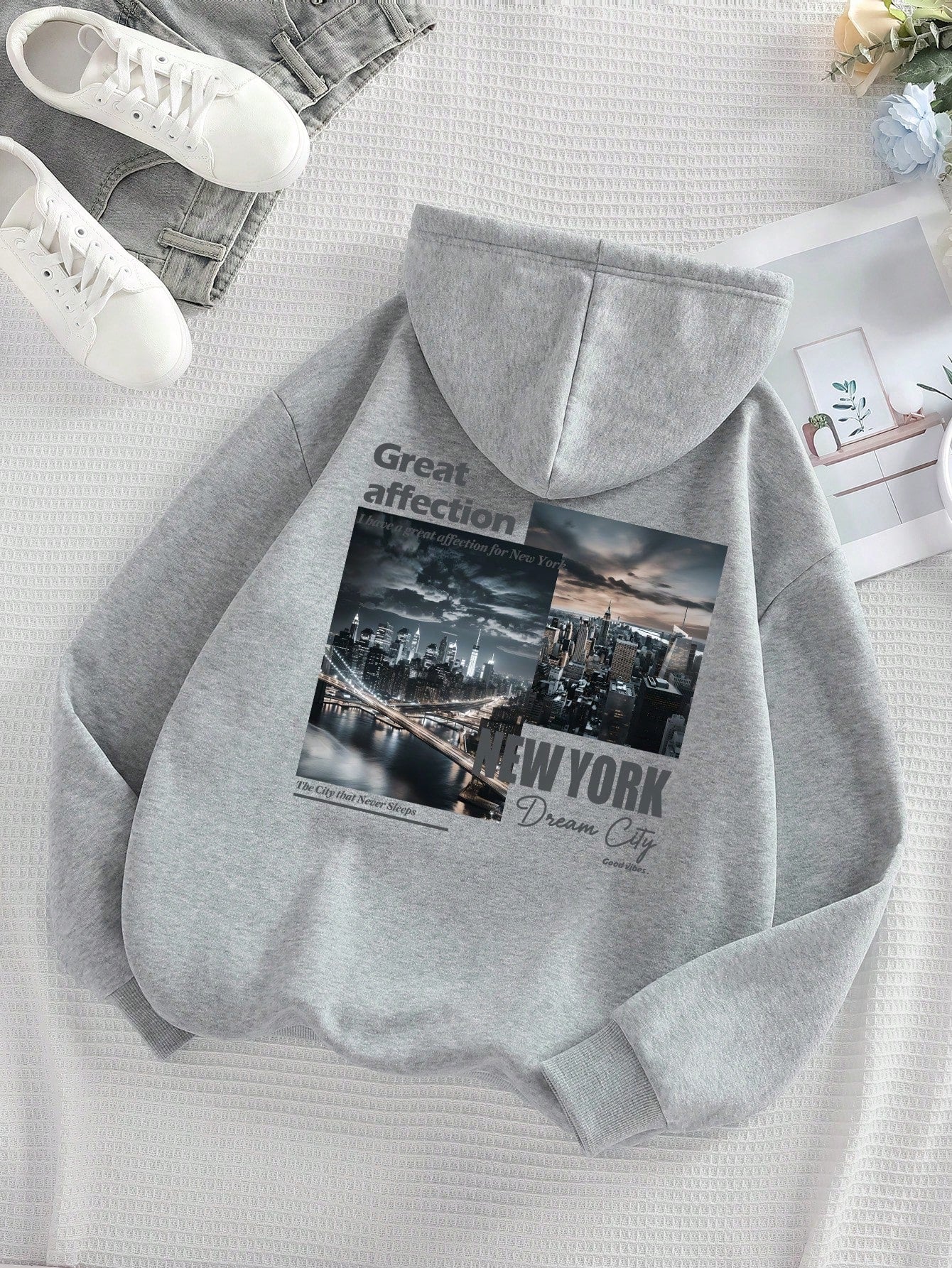 Van Leeuwen | Heren Minimalistische Kangoeroezak Hoodie