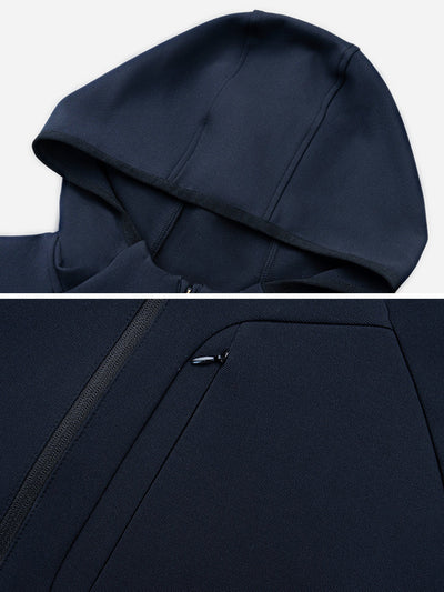 Van Leeuwen | Heren Minimalistische Rits Hoodie