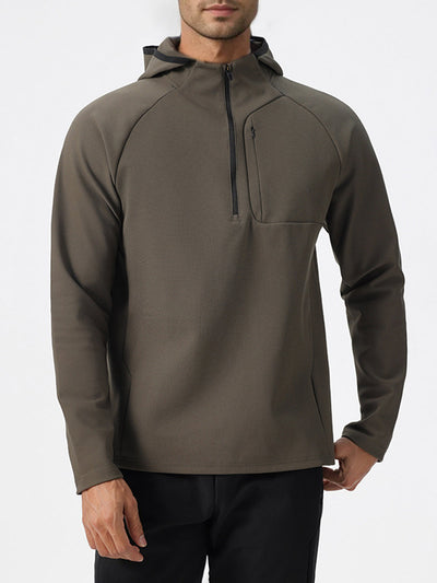 Van Leeuwen | Heren Minimalistische Rits Hoodie