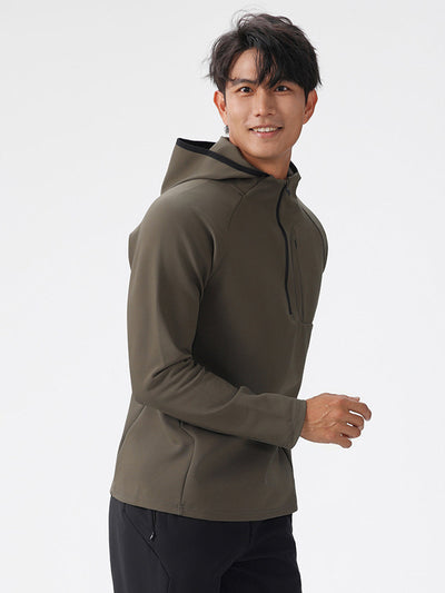 Van Leeuwen | Heren Minimalistische Rits Hoodie