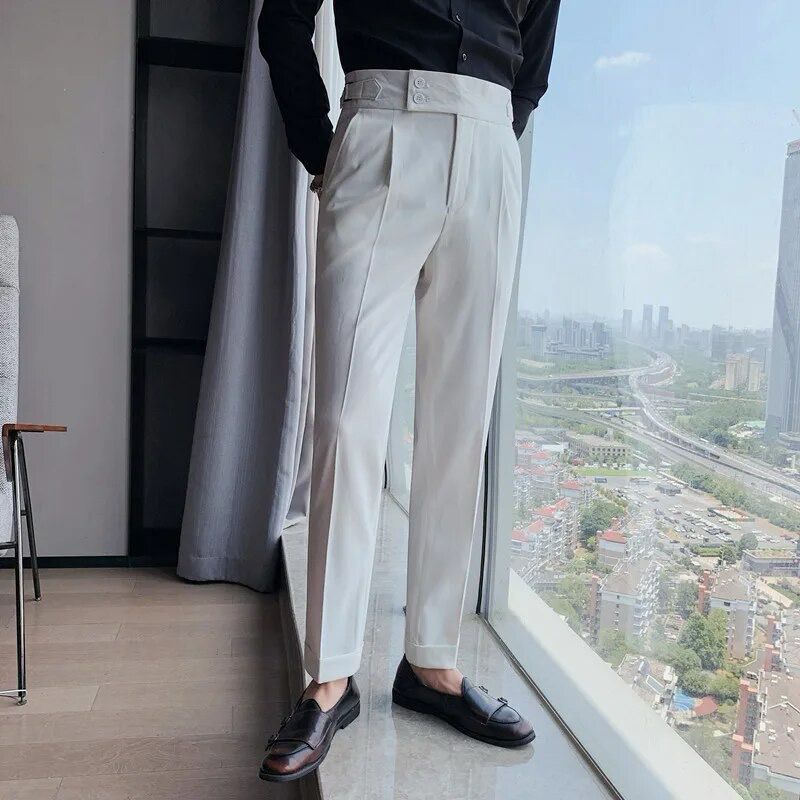 Van Leeuwen | Heren Slim-Fit Stretch Broek