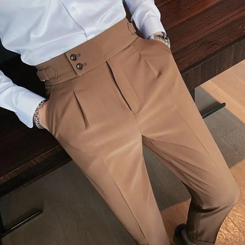 Van Leeuwen | Heren Slim-Fit Stretch Broek