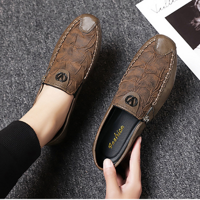 Van Leeuwen | Heren Vintage Flade Loafers