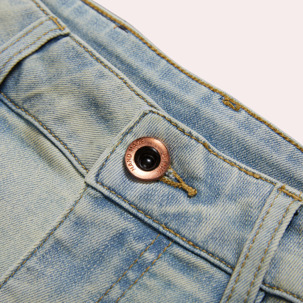 Van Leeuwen | Heren Vintage gewassen jeans