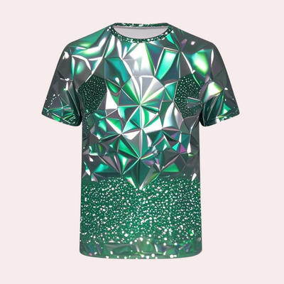 Van Leeuwen | Herenhemd met modern geometrisch ontwerp