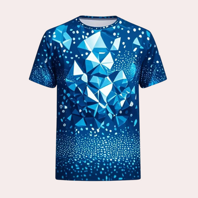 Van Leeuwen | Herenhemd met modern geometrisch ontwerp