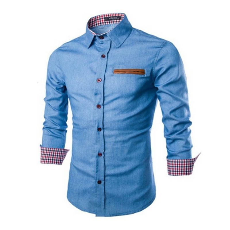 Van Leeuwen | Herenpolo Modern Denim