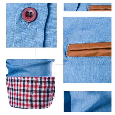 Van Leeuwen | Herenpolo Modern Denim
