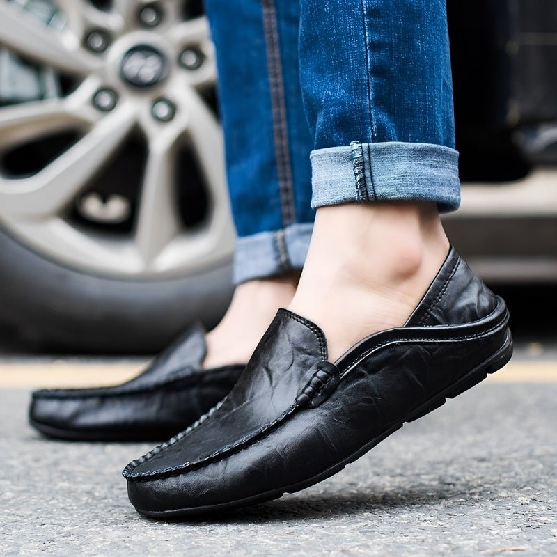 Van Leeuwen | Klassieke Slip-on Leren Heren Loafers