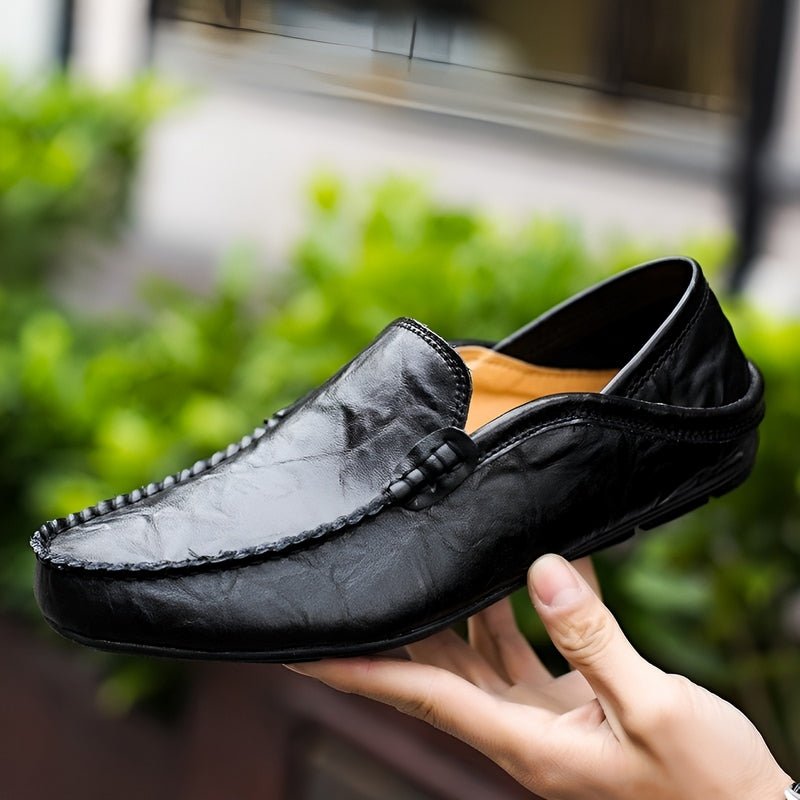 Van Leeuwen | Klassieke Slip-on Leren Heren Loafers