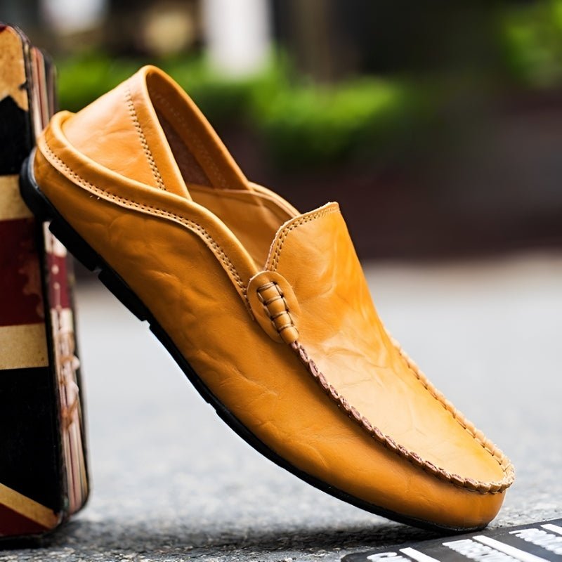Van Leeuwen | Klassieke Slip-on Leren Heren Loafers