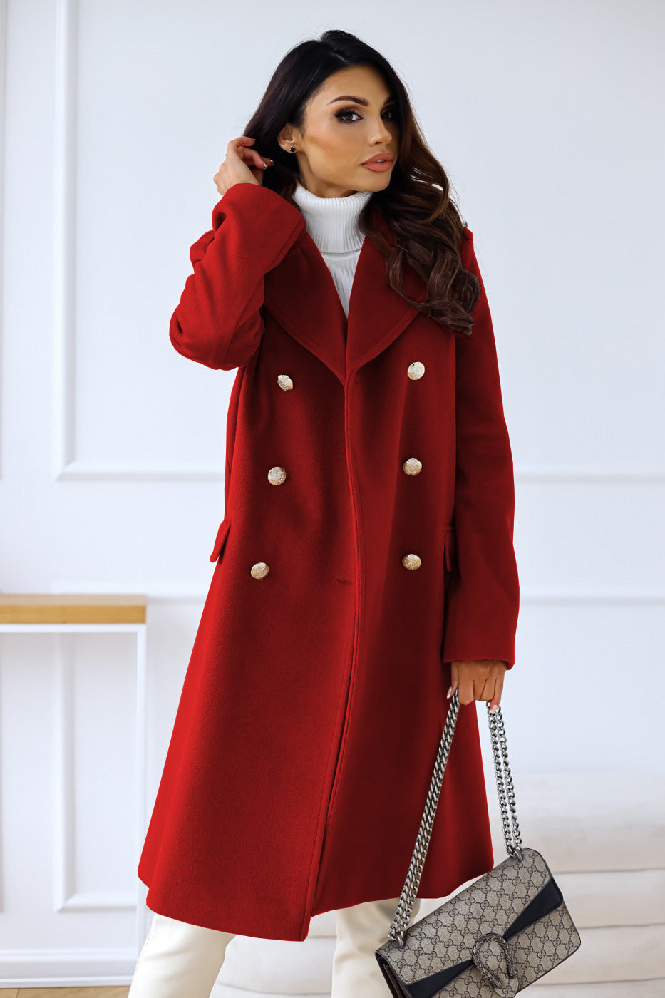Van Leeuwen | Klassieke dames Longcoat
