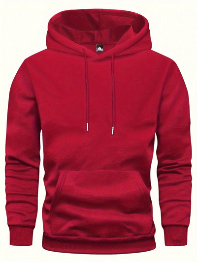 Van Leeuwen | Klassieke effen herenhoodie