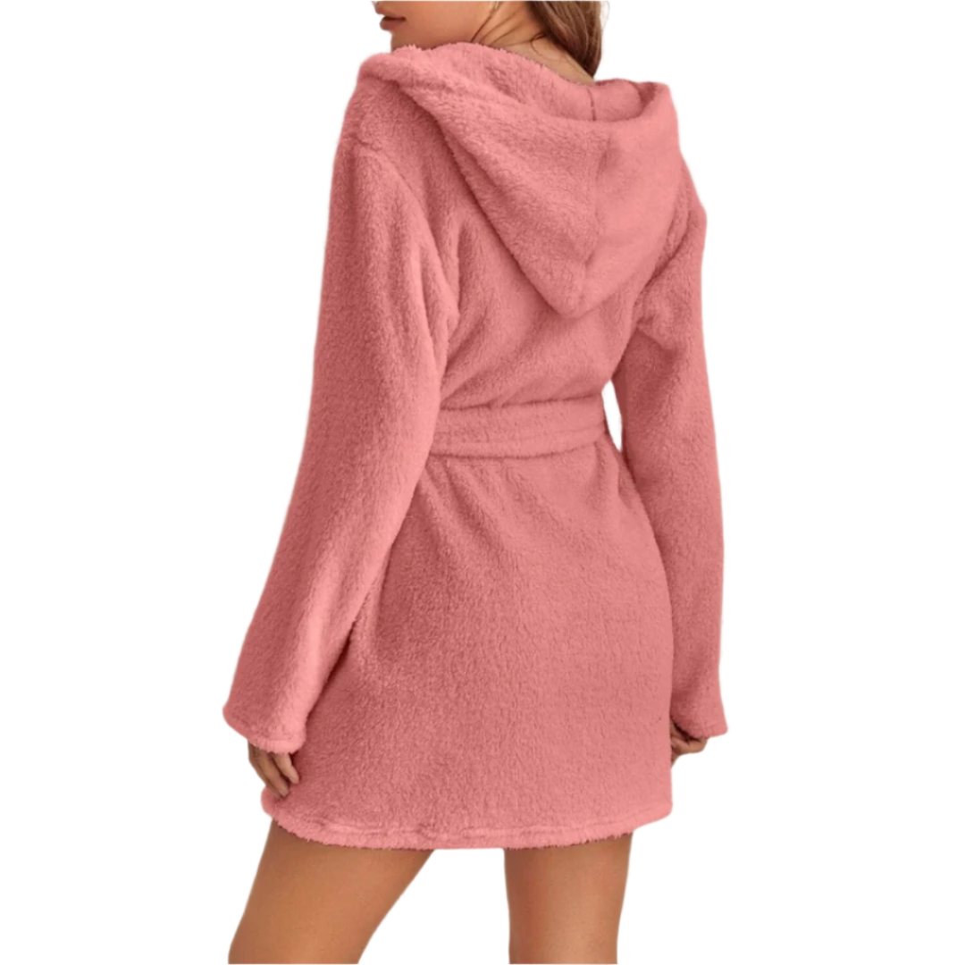 Van Leeuwen | Korte badjas voor dames in moderne stijl