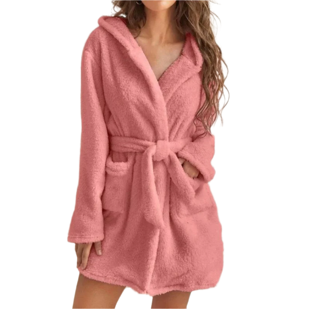 Van Leeuwen | Korte badjas voor dames in moderne stijl