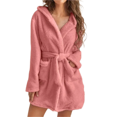 Van Leeuwen | Korte badjas voor dames in moderne stijl