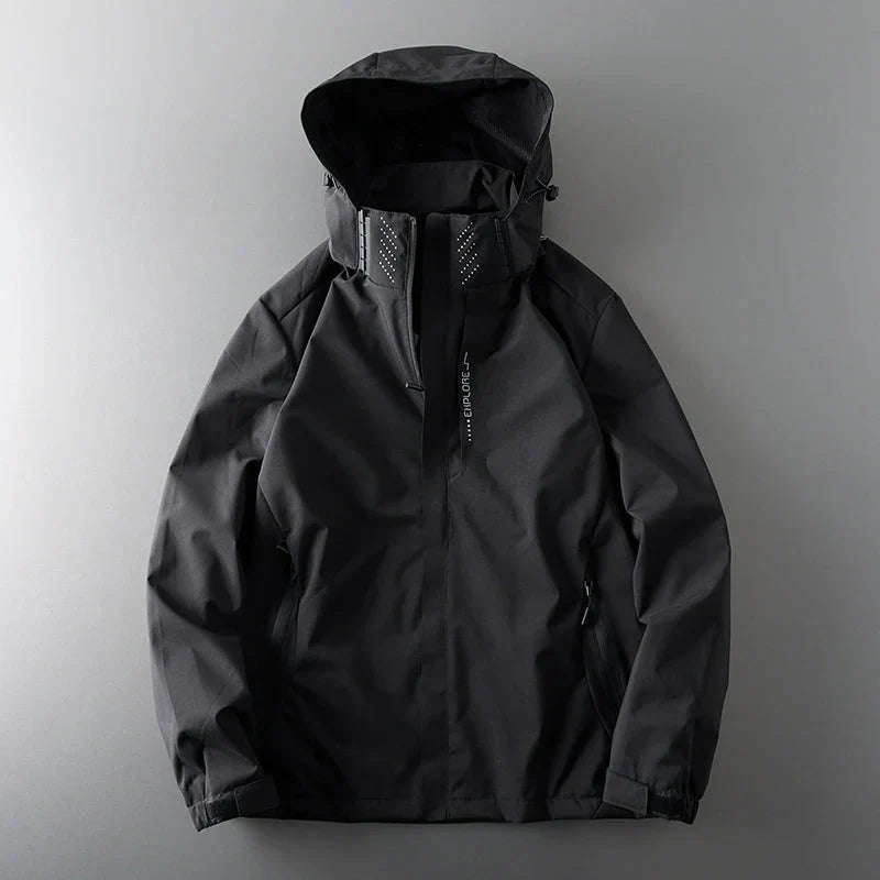 Van Leeuwen | Moderne heren winterjas met capuchon