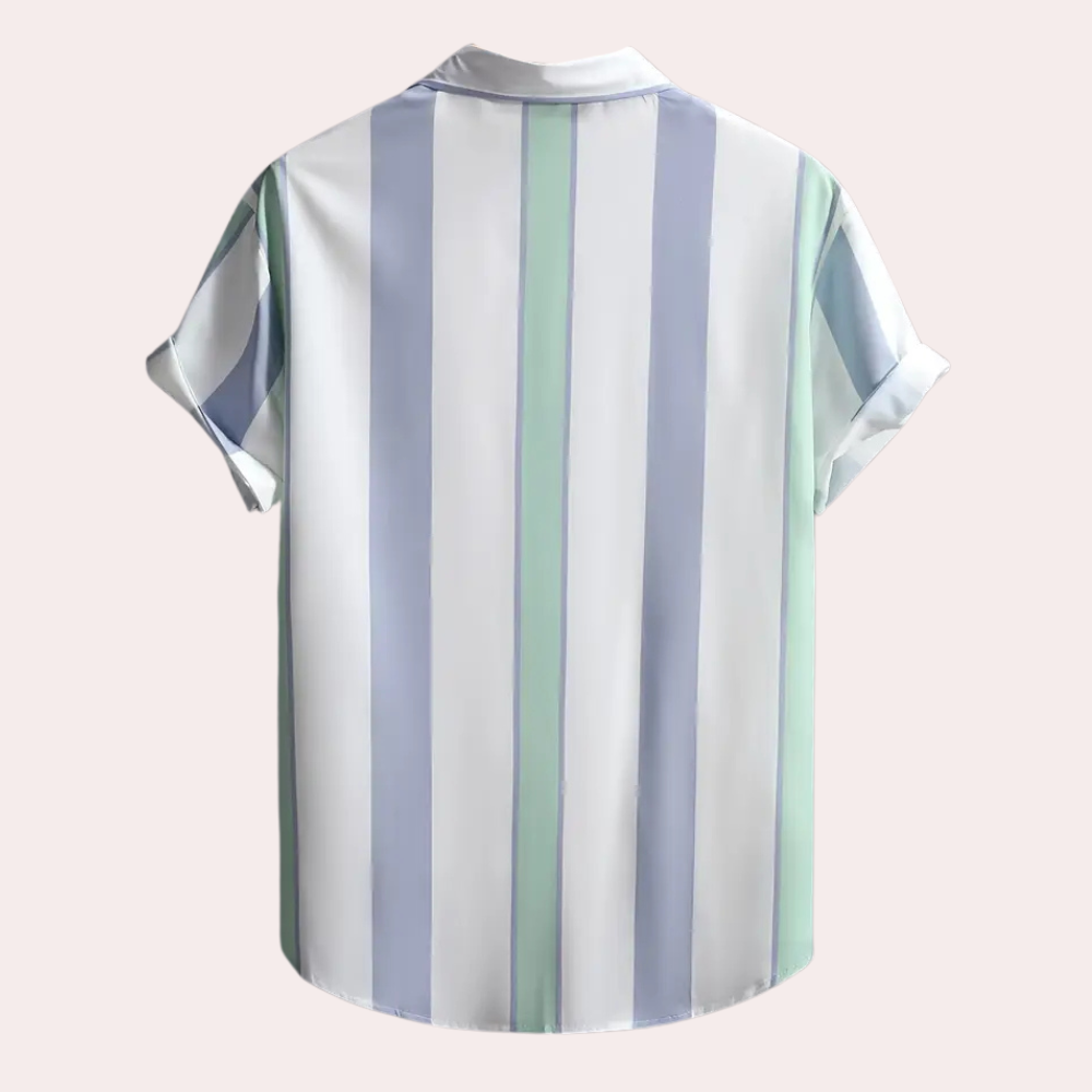Van Leeuwen | Trendy gestreept herenoverhemd