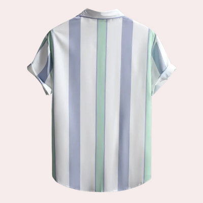 Van Leeuwen | Trendy gestreept herenoverhemd